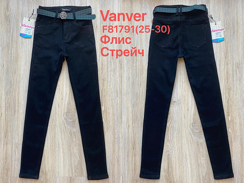 Джинсы Vanver F81791 black - делук