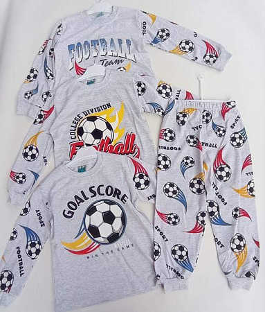 Пижама Meloria 1005-3 grey-yellow - делук