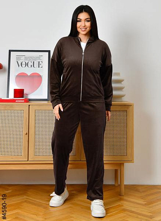 Костюм Спорт Odesaopt 4590-19 brown - делук