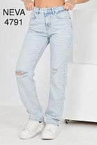Джинсы Jeans Club 4791 l.blue - делук