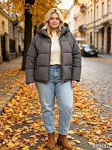 Куртка Jacket 6019 grey - делук