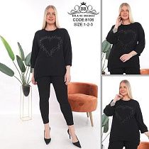 Костюм Julia 8106 black - делук