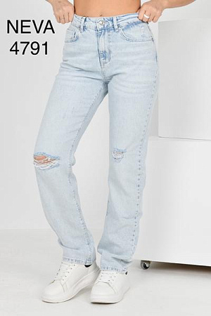 Джинсы Jeans Club 4791 l.blue - делук