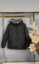 Куртка Delfinka MY611 black - делук
