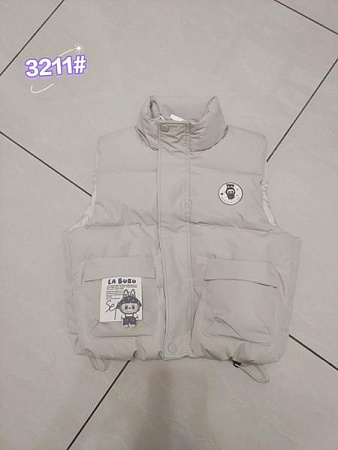 Жилетка Flong 3211 l.grey - делук