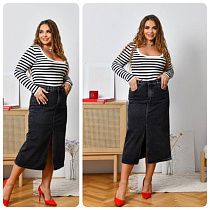 Юбка Lady N 763 black - делук