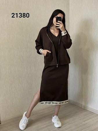 Костюм Fsn 21380 brown - делук