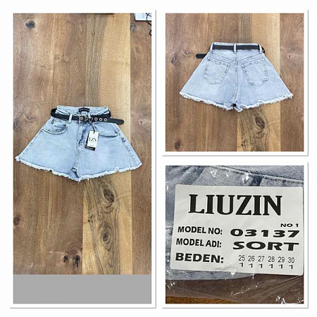 Шорты Maxim Jeans 03137-1 l.blue - делук