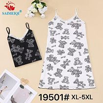 Ночнушка Saimeiqi 19501 white - делук