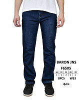 Джинсы Baron Jeans F6505 blue - делук