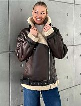 Куртка Dorimodes DL619 brown - делук
