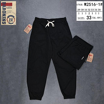 Штаны Спорт Baron Jeans 2516-1 black - делук