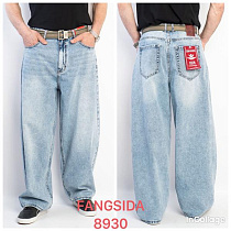 Джинсы Fangsida 8930 l.blue - делук