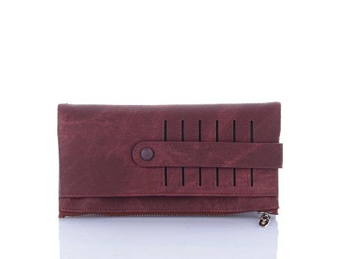 Кошелек Trendshop Y7771A wine-red - делук
