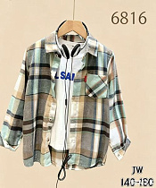 Рубашка Flong 6816 olive - делук