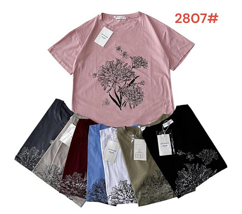 Футболка Peng 2807 mix - делук