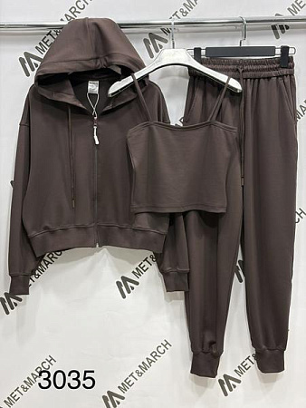 Костюм Спорт Met&March 3035 brown - делук