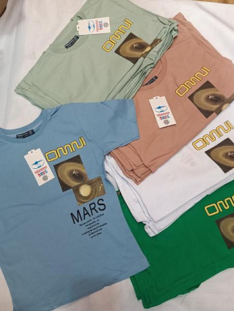 Футболка Zayka ZA2486 l.blue - делук