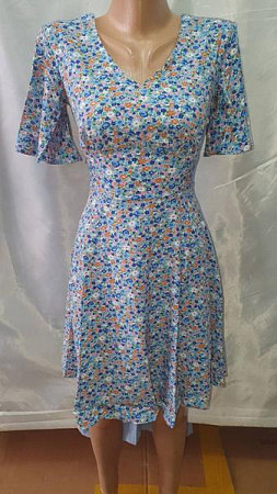 Платье Deliv 560-1 l.blue - делук