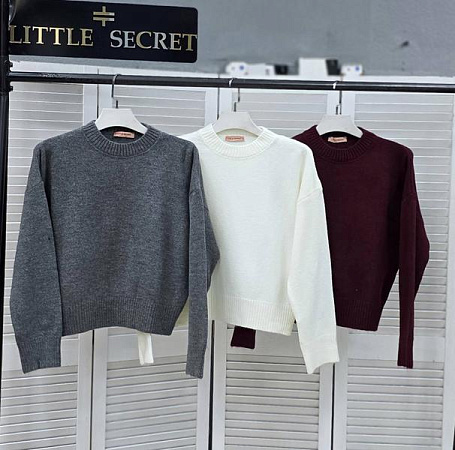 Свитер Little Secret 0711 d.grey - делук