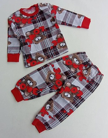 Пижама Baykush B614 red - делук