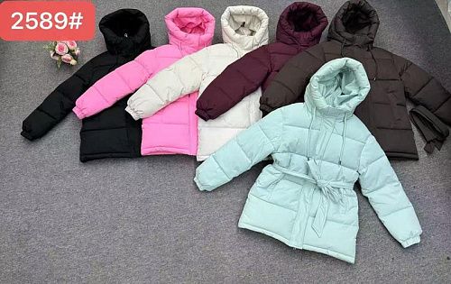 Куртка Oukali 2589 white - делук