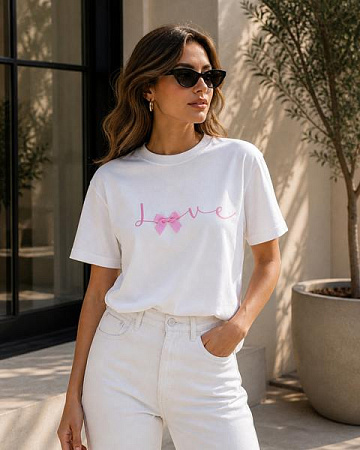 Футболка New Season F028 white - делук