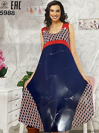 Халат Cotpark 5988 navy - делук