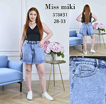 Шорты Jeans Club 378 l.blue - делук