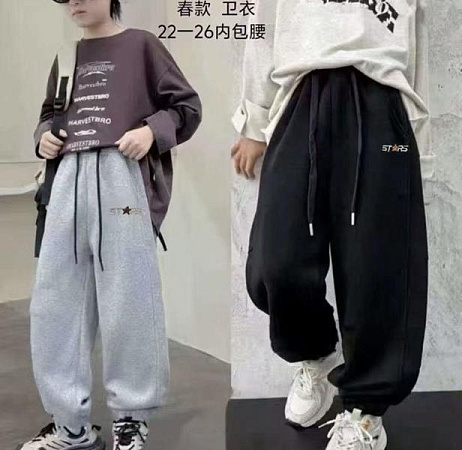 Штаны Спорт Chicwear 801 l.grey - делук