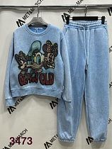 Костюм Спорт Met&March 3473 l.blue - делук