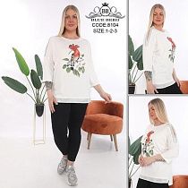 Костюм Julia 8104 white - делук
