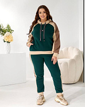 Костюм Спорт Seven Zikina 946 green - делук