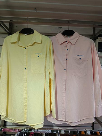 Рубашка Trend 62006 beige - делук