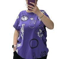 Футболка G.L.S.A 25085 purple - делук