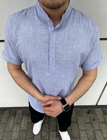 Рубашка Nik 56286 blue - делук
