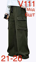 Штаны Надийка ND284-V111 khaki - делук