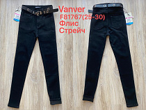 Джинсы Vanver F81767 black - делук