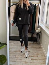 Костюм Спорт Alisa Brand 5733 black - делук