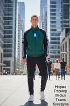 Костюм Спорт Hai H1592 green - делук