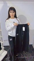 Штаны Спорт Newe NW632 black - делук