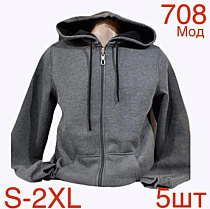 Кофта Спорт Надийка ND4-708 grey - делук