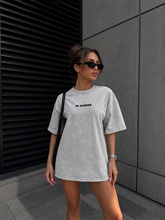 Футболка New Season FV044 l.grey - делук