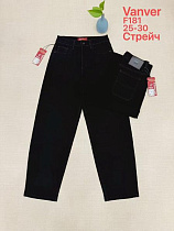Джинсы Vanver F181 black - делук