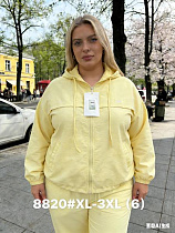 Ветровка Jacket 8820 yellow - делук