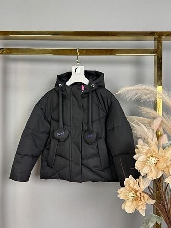 Куртка Delfinka 6656 black - делук