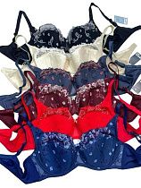 Бюстгальтер Diorella 34243D red - делук