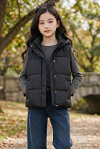 Жилетка Delfinka 81716 black - делук