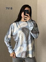 Свитер Fsn 7918-1 l.blue - делук
