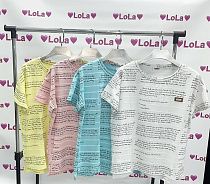 Футболка Lola LL46 mix - делук